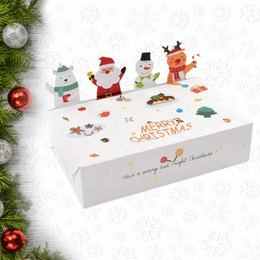 Marmaduke White Winter Christmas Box for Dogs
