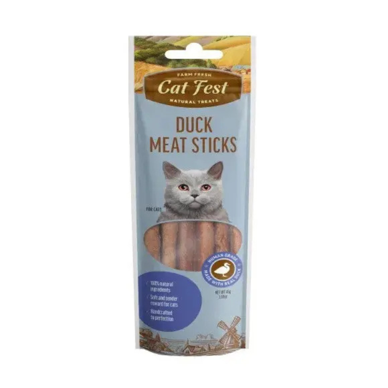 Cat Fest Duck Meat Sticks Cat Treats