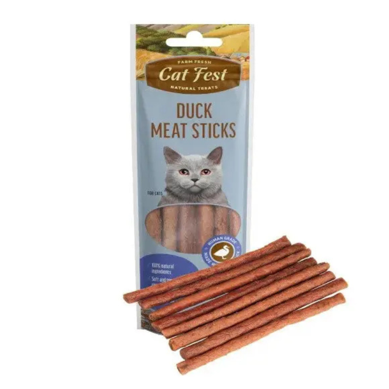 Cat Fest Duck Meat Sticks Cat Treats - Image 2