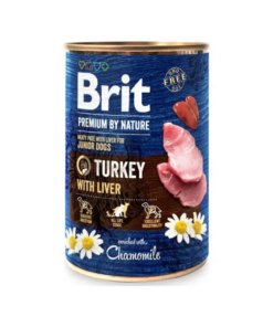 Brit Turkey with Liver Wet Dog Food Can