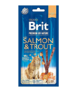 Brit Premium by Nature Cat Sticks Salmon & Trout Cat Treats